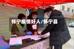 怀宁疫情好人/怀宁县情