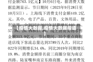 【疫情大数握,疫情大数据报道】