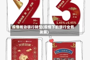疫情推动银行转型(疫情下的银行业务发展)