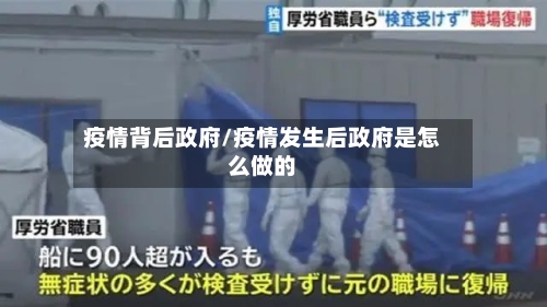 疫情背后政府/疫情发生后政府是怎么做的-第2张图片