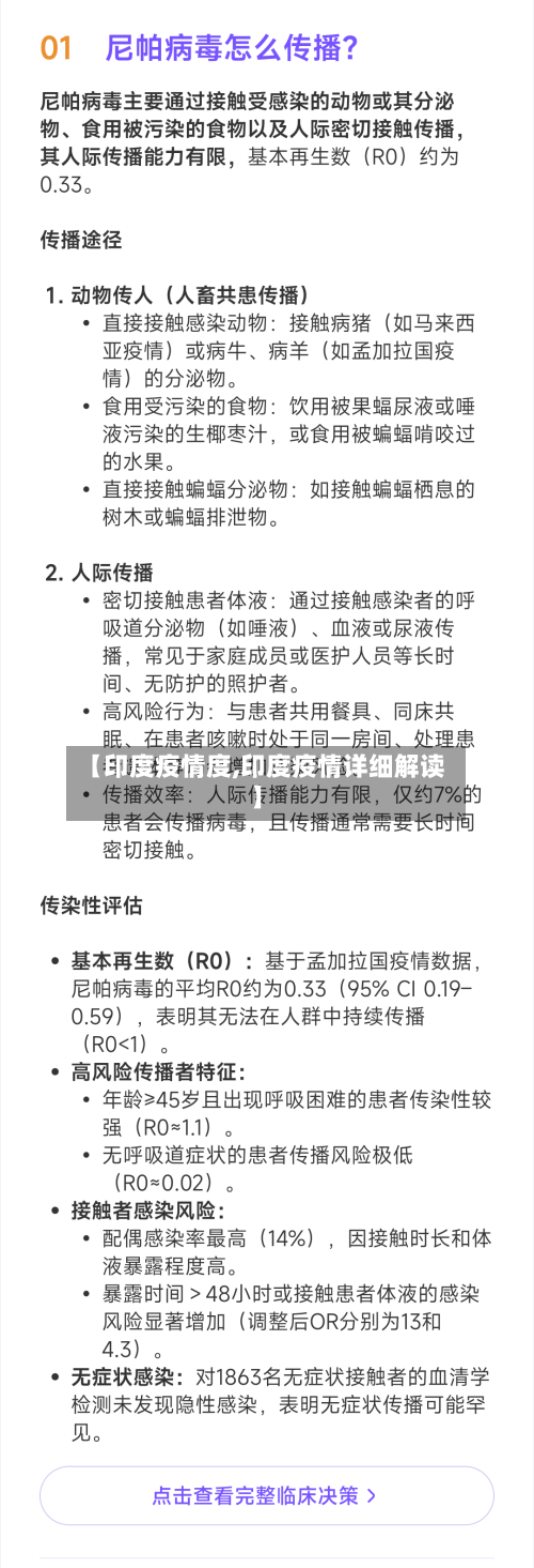 【印度疫情度,印度疫情详细解读】-第1张图片