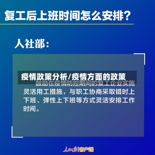 疫情政策分析/疫情方面的政策-第2张图片