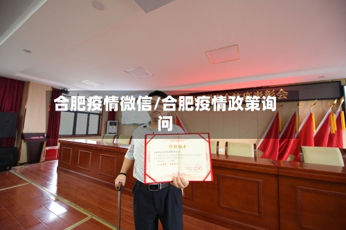 合肥疫情微信/合肥疫情政策询问-第1张图片