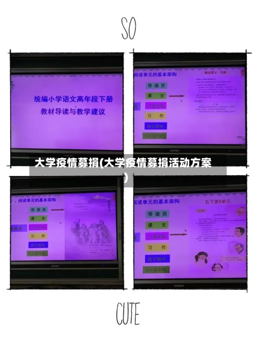 大学疫情募捐(大学疫情募捐活动方案)-第1张图片